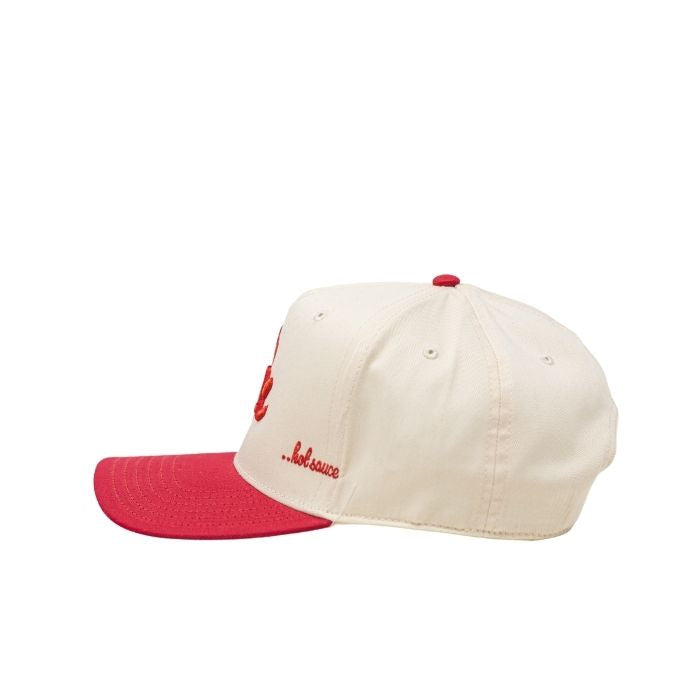 FIX HOT SAUCE CAP (RED AND OFF WHITE) - LIMITED FIRST EDITION