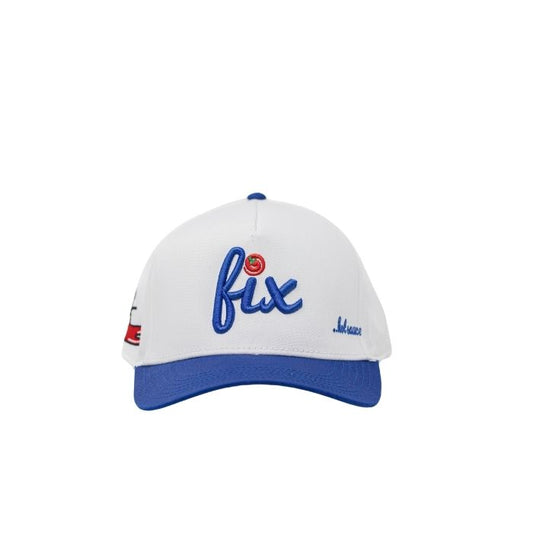 FIX HOT SAUCE CAP (ROYAL AND WHITE) - LIMITED FIRST EDITION