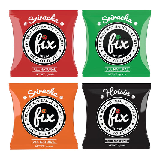 Fix Hot Sauce To-Go Packets - Variety Pack