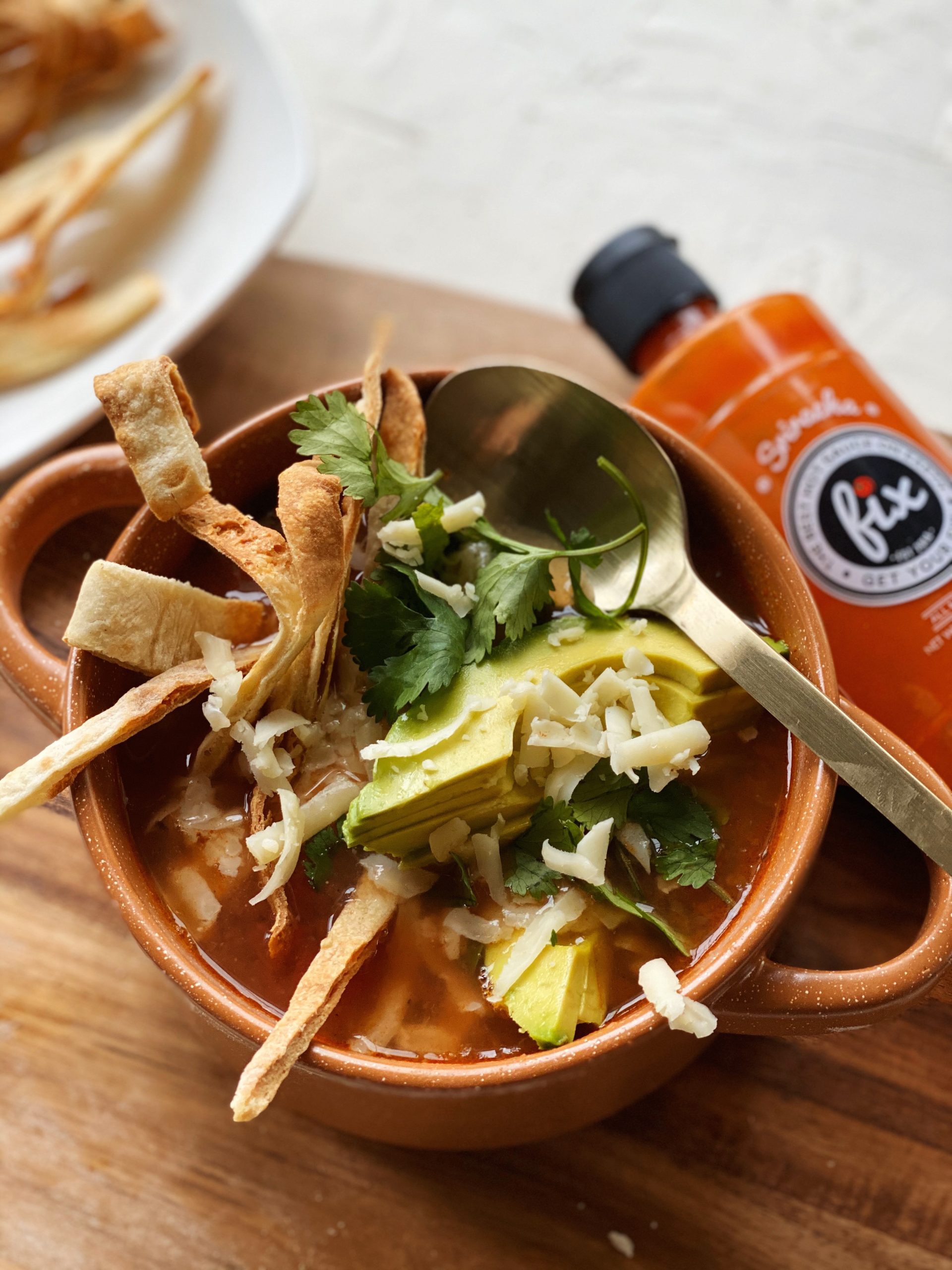 Spicy Chicken Tortilla Soup – Pat Cooks