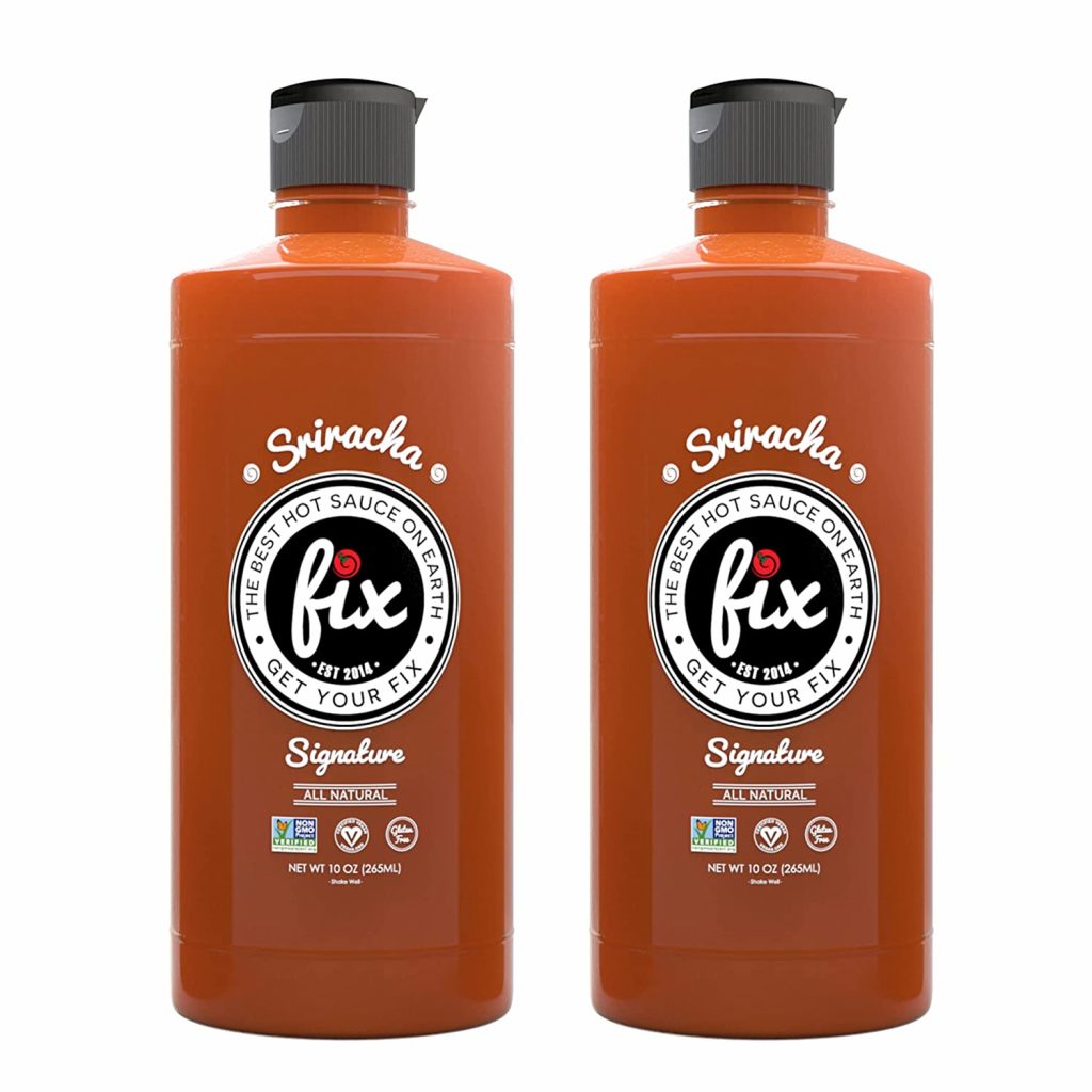 Fix Hot Sauce Signature Sriracha 10 oz 2 pack