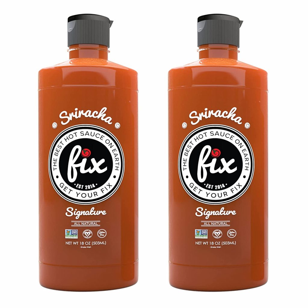 Fix Hot Sauce Signature Sriracha 18 oz 2 pack